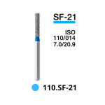 Диамантено борче при пилене на резци за корона - цилиндрично
