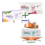 Биокерамичен сийлър Endoseal White 2g и EndocemMTA готова за употреба MTA паста + подарък CleaniCal: Калциево хидроксидна паста